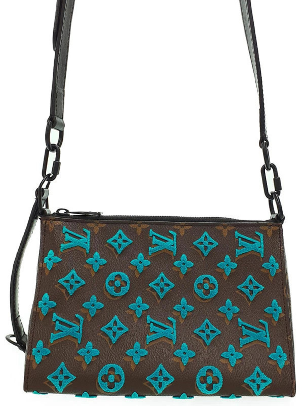 Louis Vuitton Monogram Afterjoy Triangle Messenger Bag